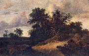 Landscape with a House in the Grove at RUISDAEL, Jacob Isaackszon van